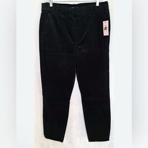 Juicy Couture Black Corduroy Pants NWT 16